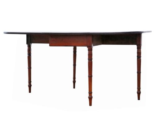 ANTIQUE GEORGIAN C1800 EARLY 19TH CENTURY MAHOGANY GATELEG DINING TABLE QUALITY - ADDITIONAL PHOTO 2