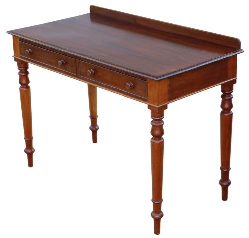 Antique Fine Quality 19th Century Heal and Son Mahogany Writing and Dressing Table