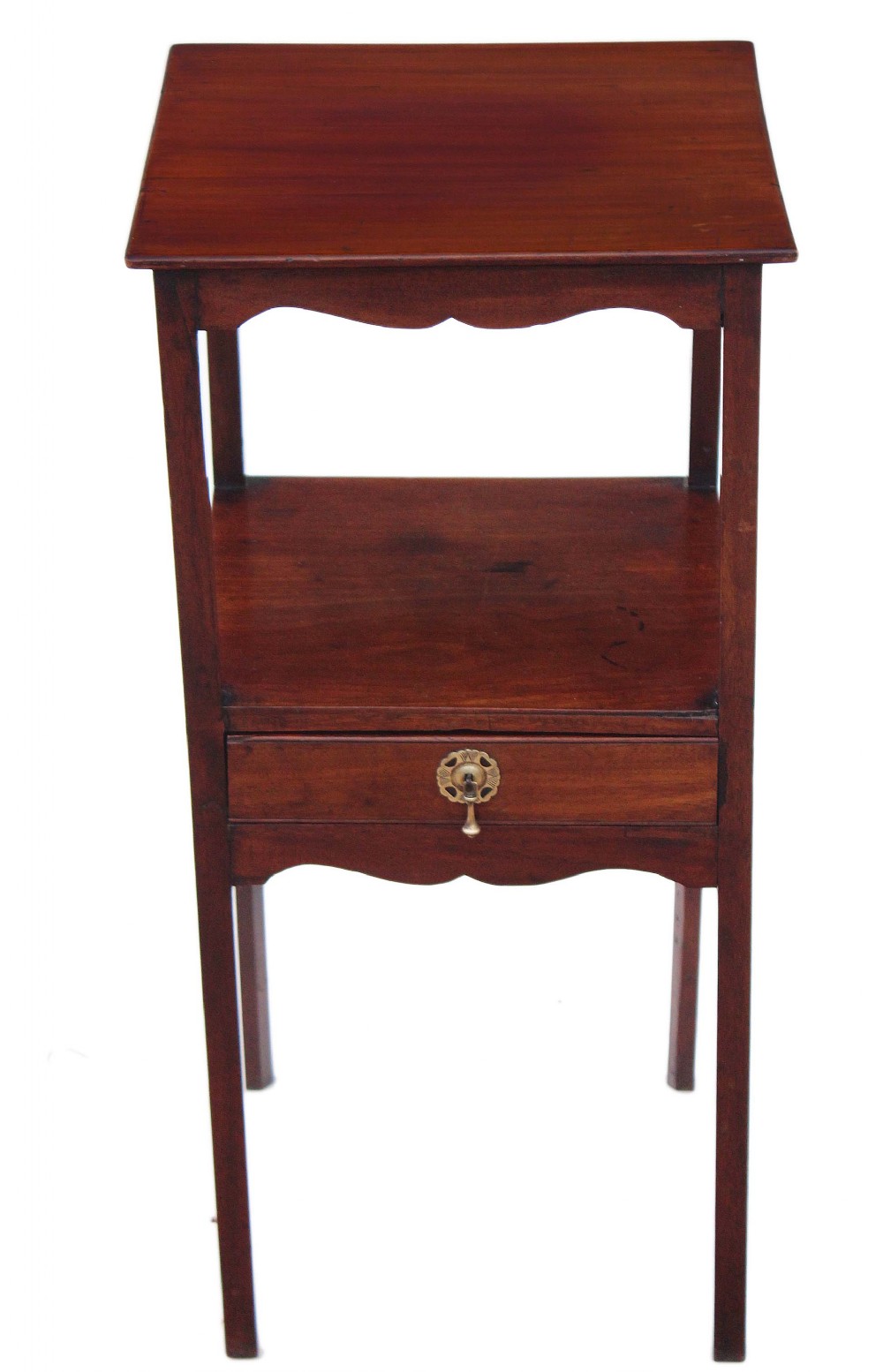 Georgian mahogany bedside cupboard table cabinet washstand