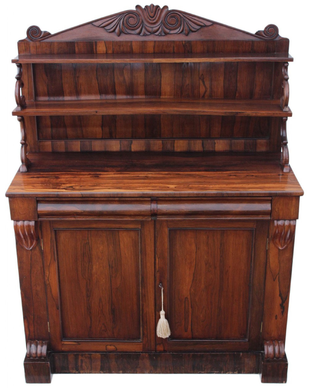 Regency rosewood chiffonier sideboard 