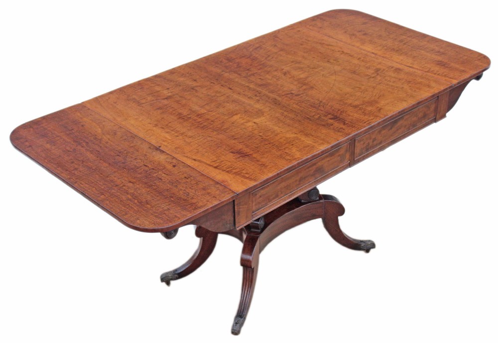 Georgian mahogany sofa table