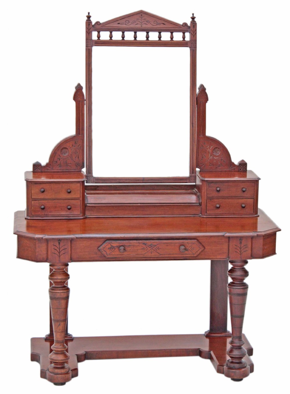 Victorian mahogany Duchess dressing table