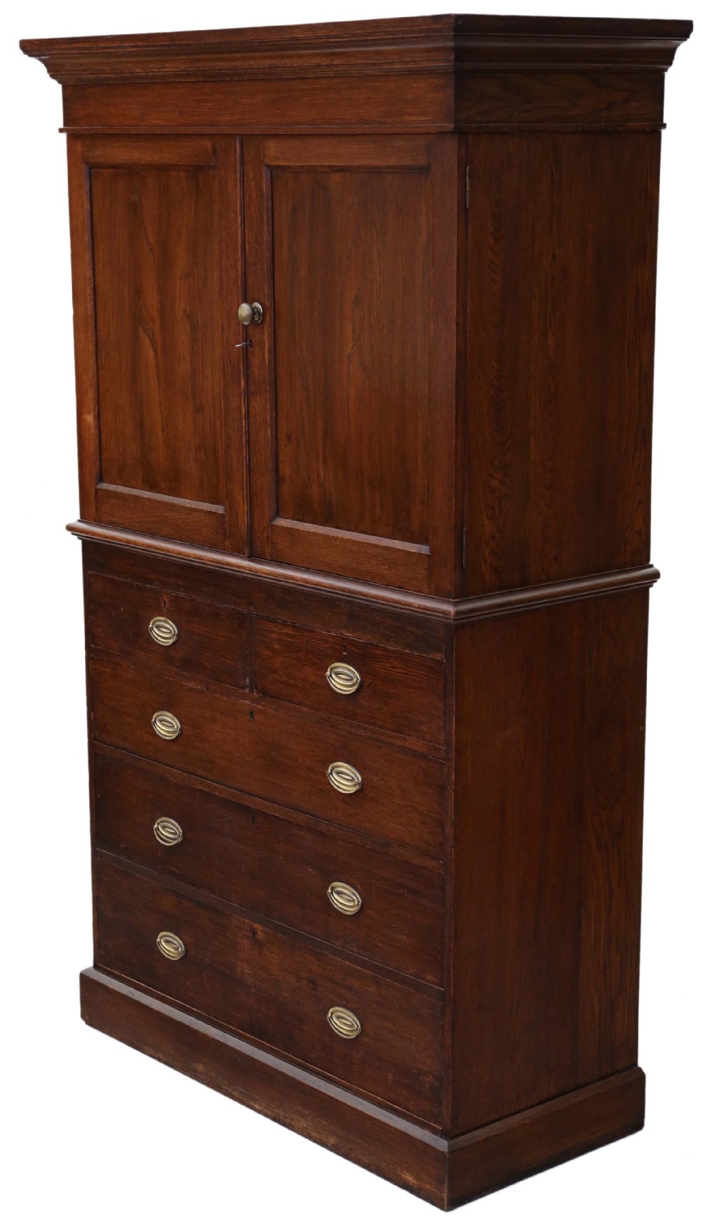 Victorian oak housekeeper's kitchen larder