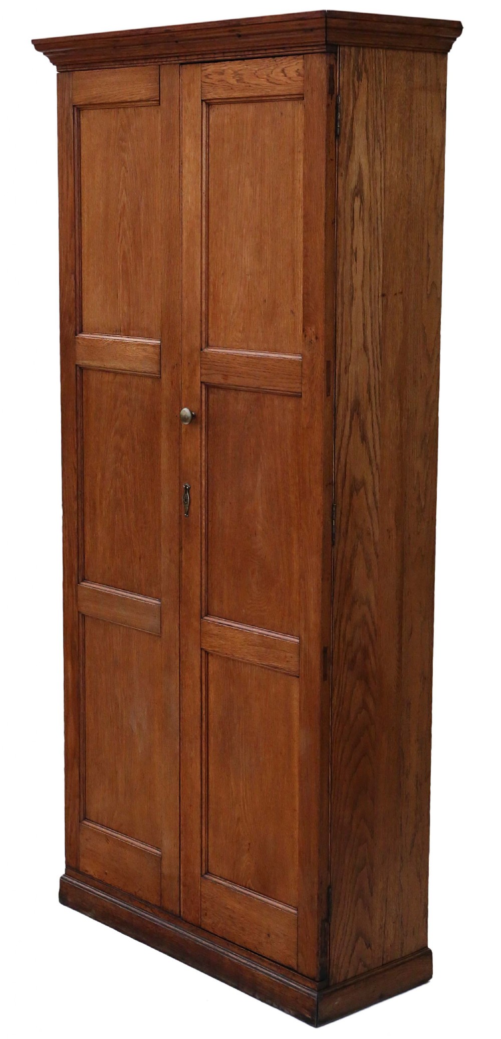 Victorian oak hall housekeeper's kitchen bookcase larder