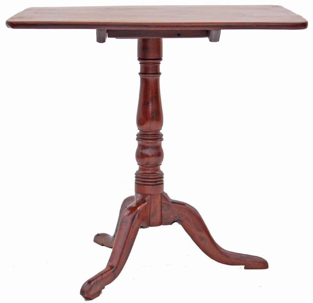 Georgian elm tilt top supper table