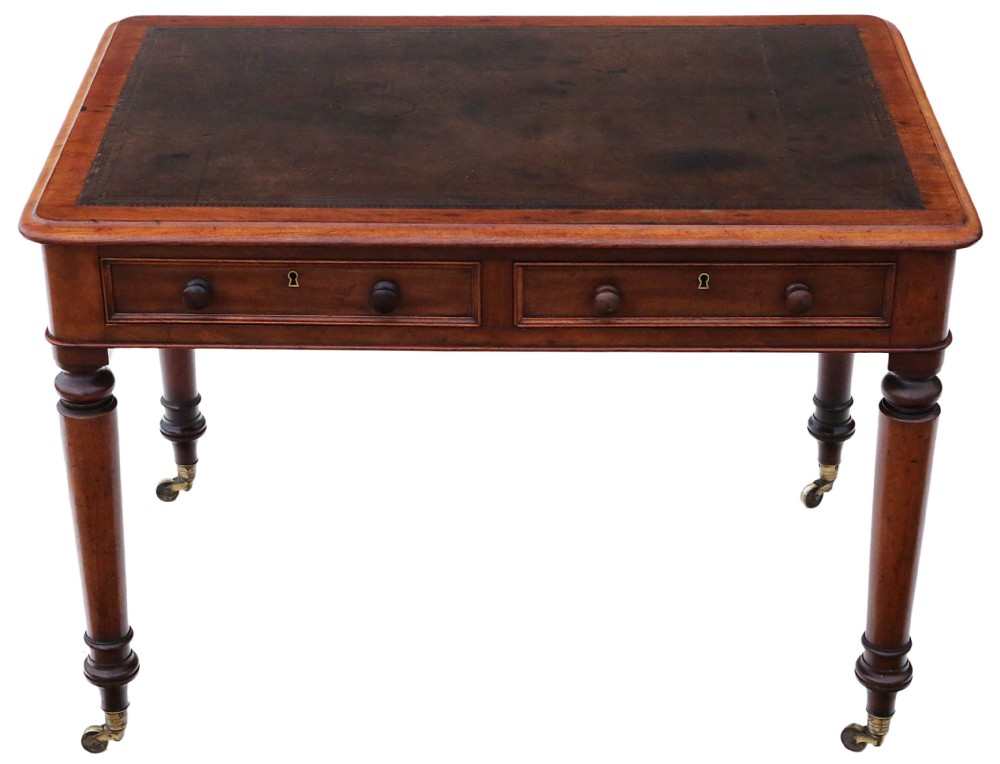 Regency mahogany writing table desk