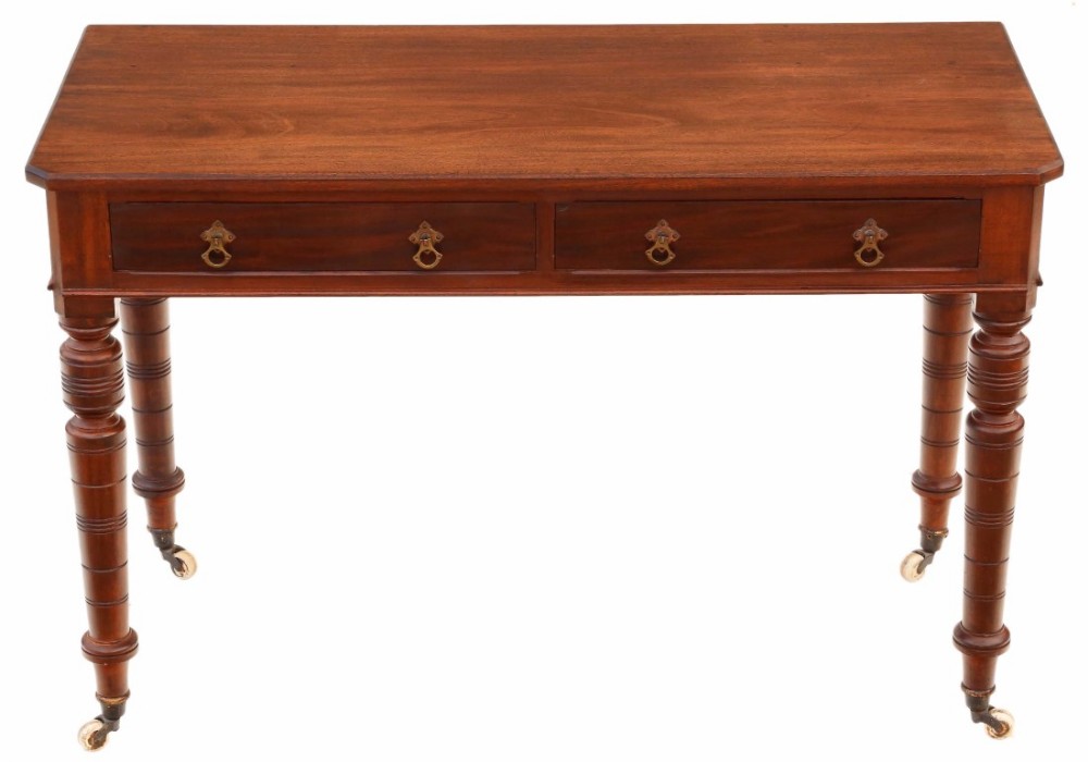 Victorian Aesthetic mahogany writing desk