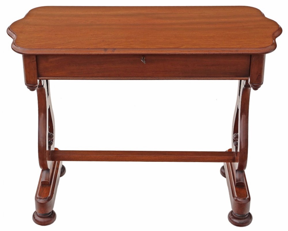 Victorian mahogany writing desk