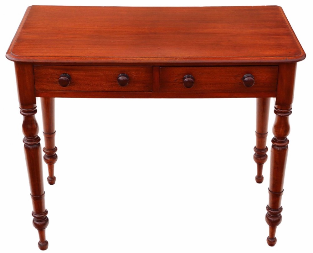 Victorian mahogany writing desk