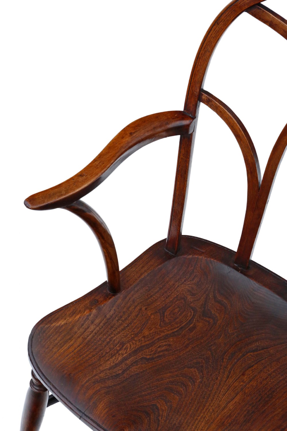19th Century ash, beech & elm Windsor chair View VII