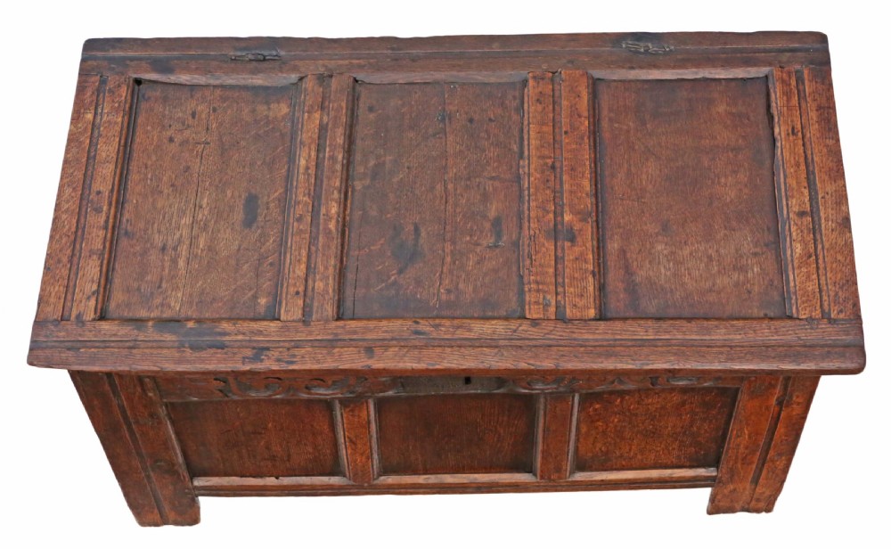 Georgian oak coffer View IV