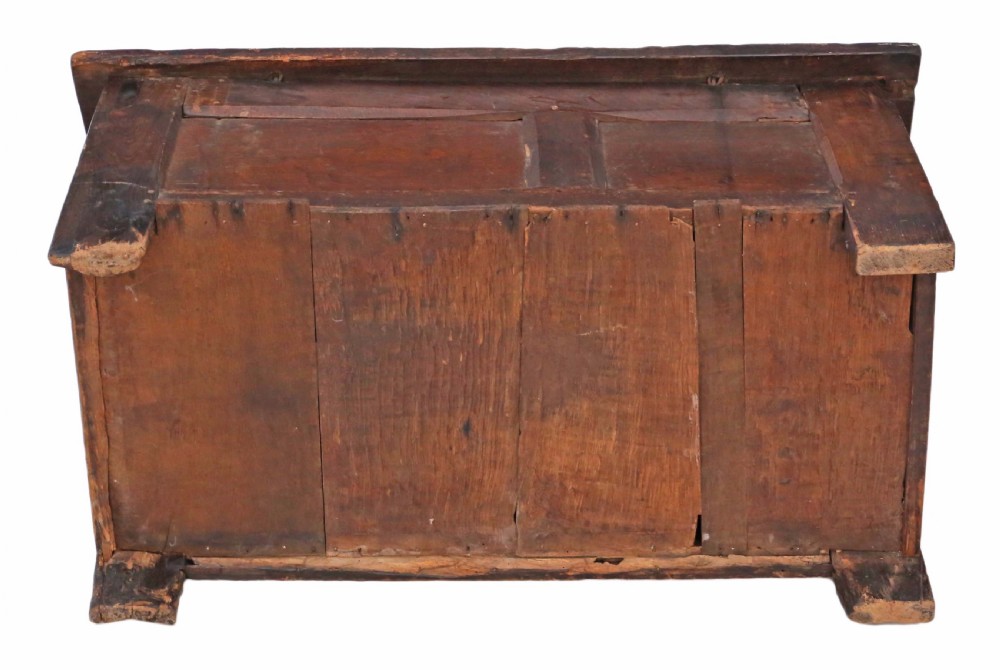 Georgian oak coffer View VIII