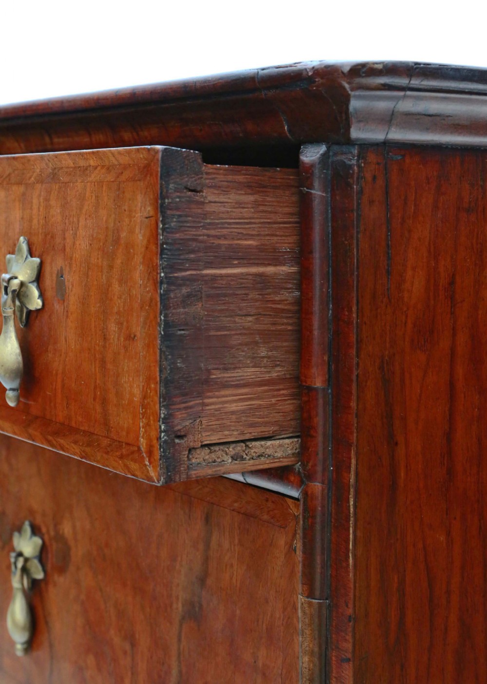 William & Mary walnut chest of drawers View VI