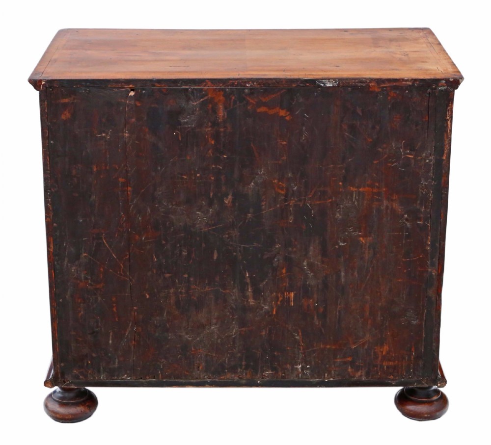 William & Mary walnut chest of drawers View XI