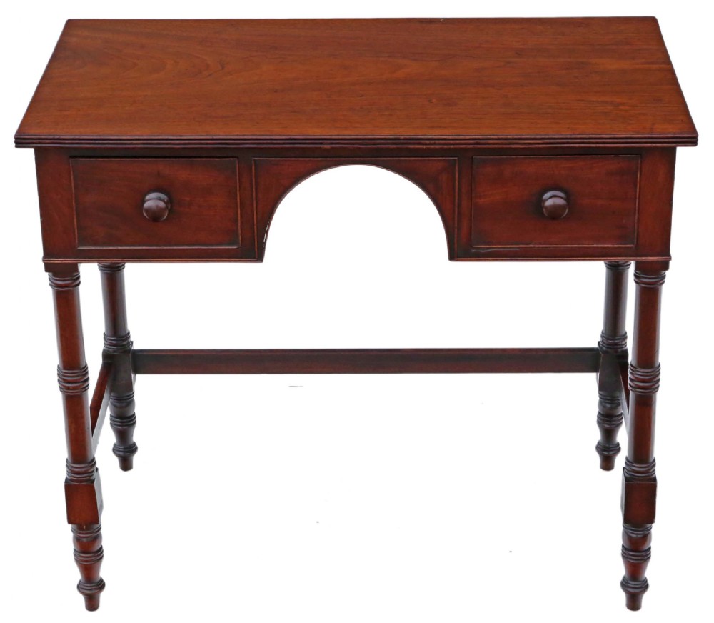 Regency mahogany desk 