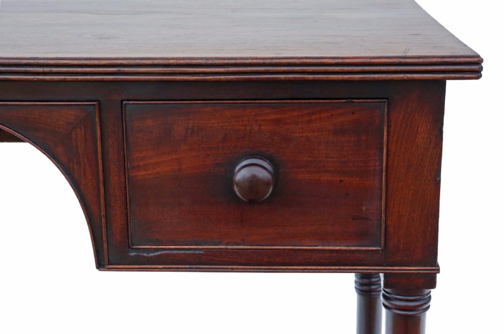 Regency mahogany desk  View III