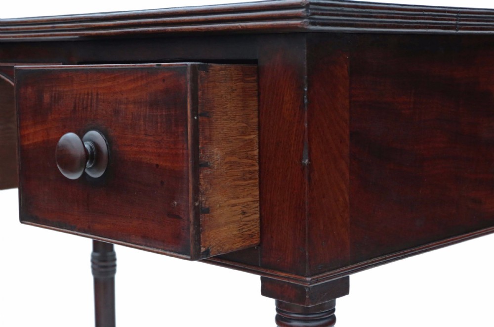 Regency mahogany desk  View IV