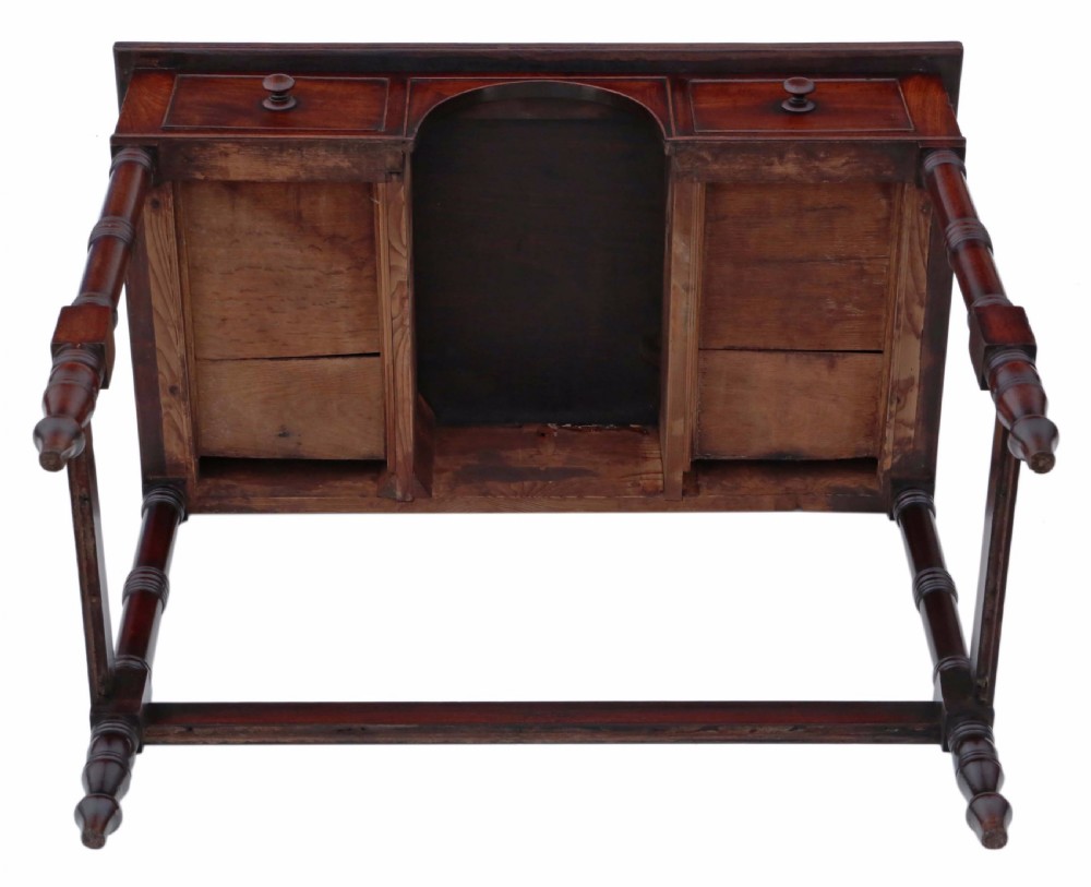 Regency mahogany desk  View VIII