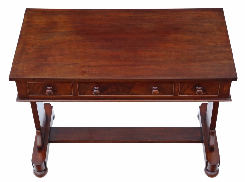Victorian mahogany desk View II