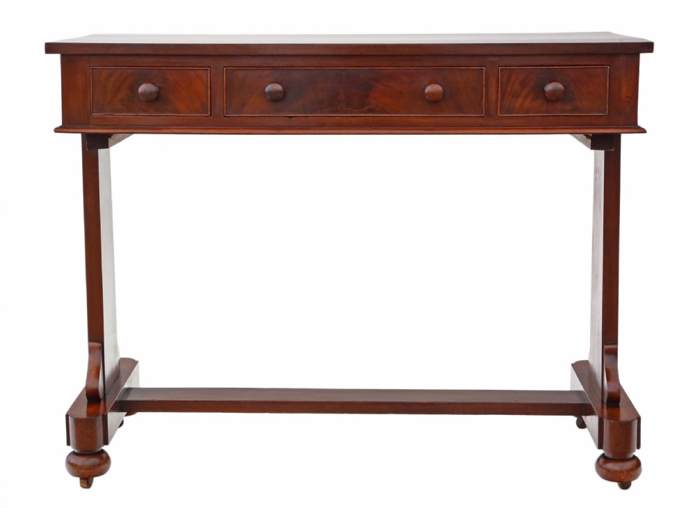 Victorian mahogany desk View III