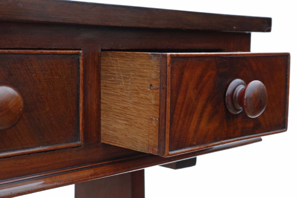 Victorian mahogany desk View VI
