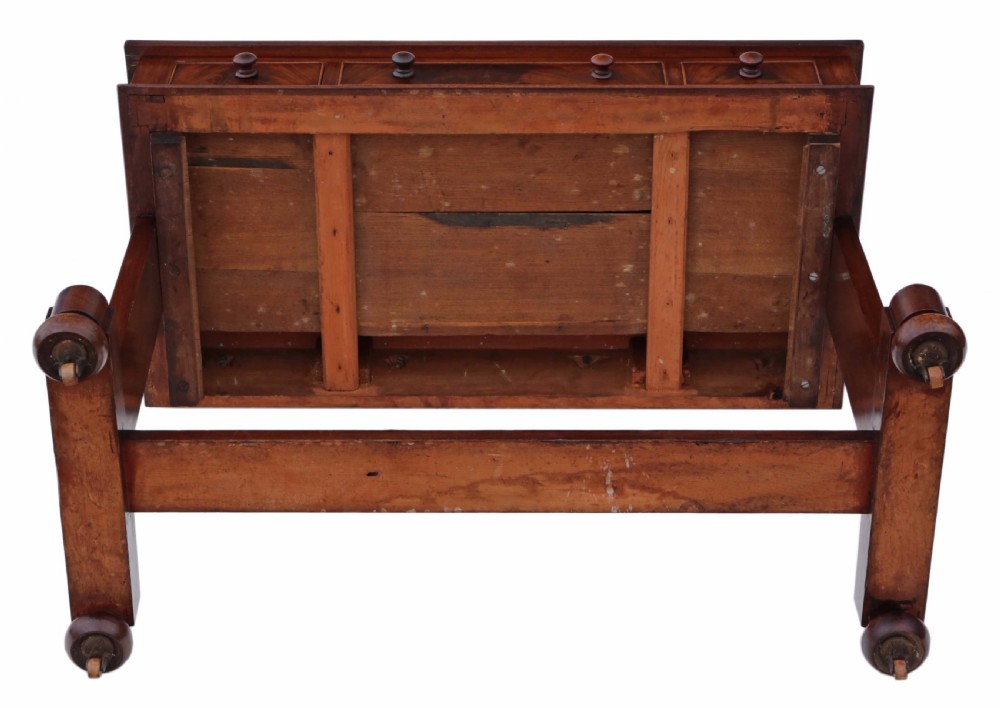 Victorian mahogany desk View VIII