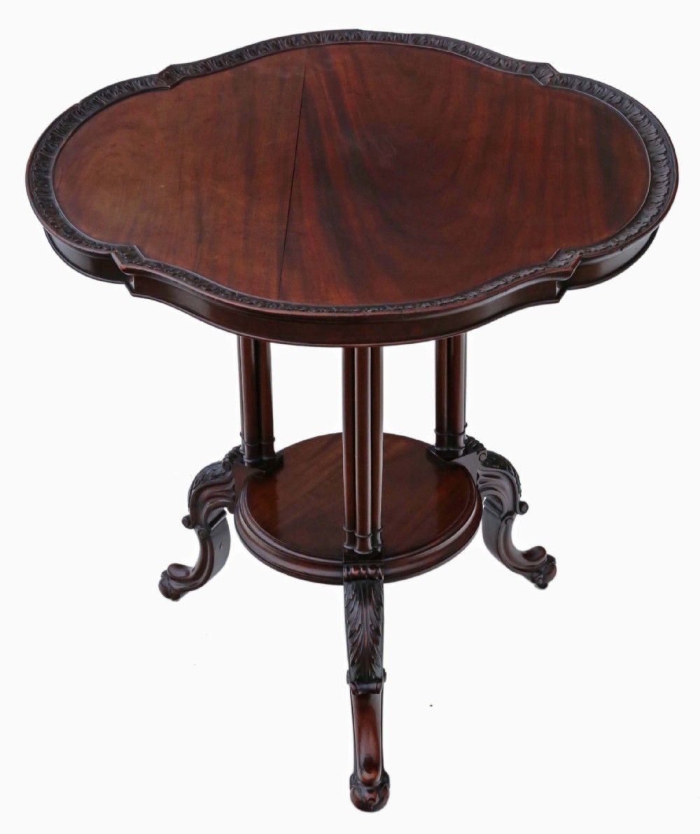 Victorian mahogany centre table