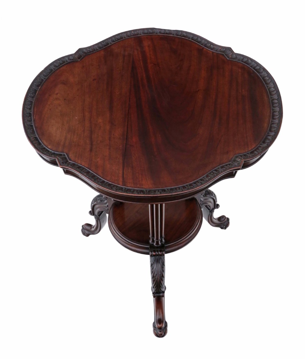 Victorian mahogany centre table View II
