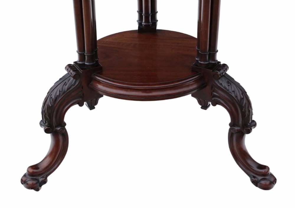Victorian mahogany centre table View IV