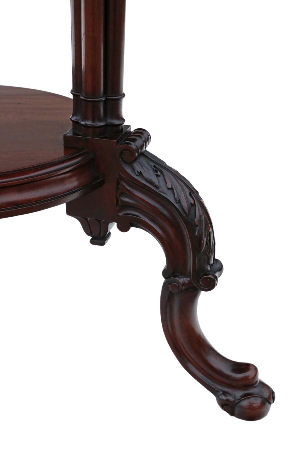 Victorian mahogany centre table View V
