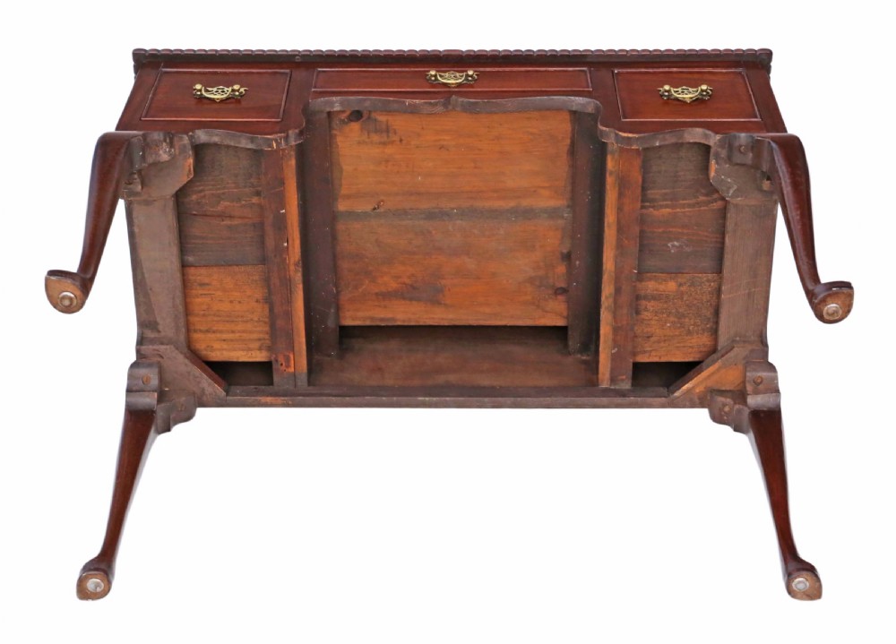 Mahogany writing desk View IX