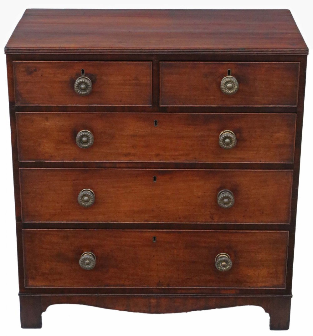 Georgian mahogany C1800 chest of drawers 