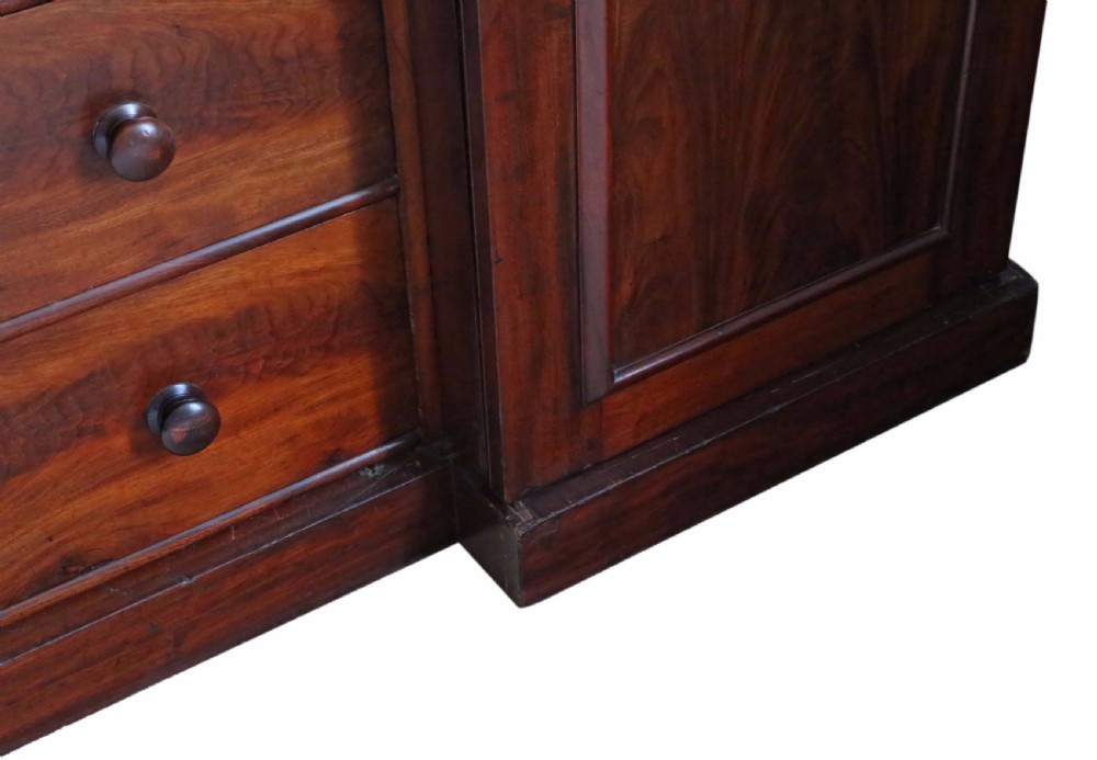 Victorian mahogany compactum wardrobe View VI