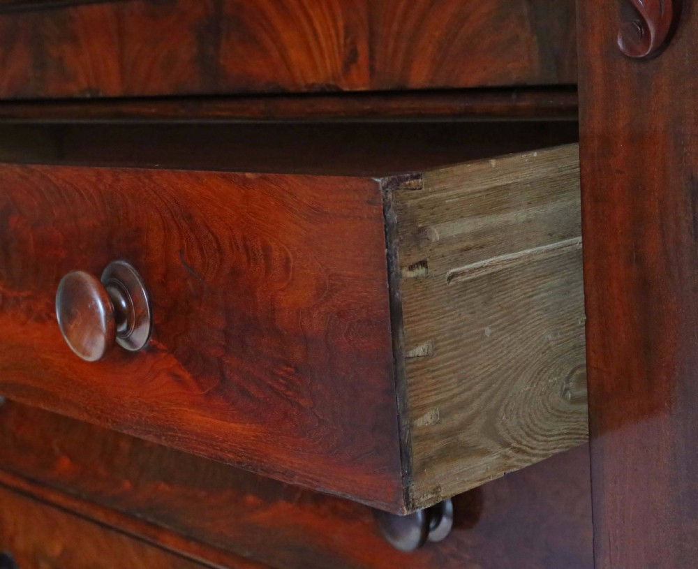 Victorian mahogany compactum wardrobe View VIII