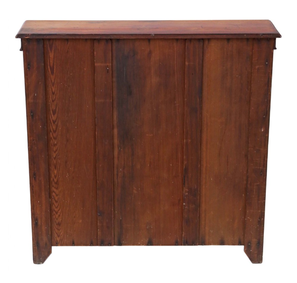 Victorian adjustable walnut open bookcase  View VI