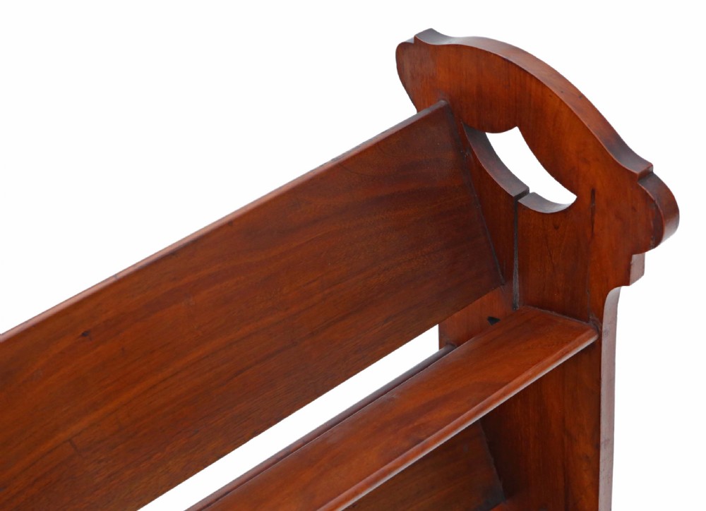 Art Nouveau walnut bookcase View III
