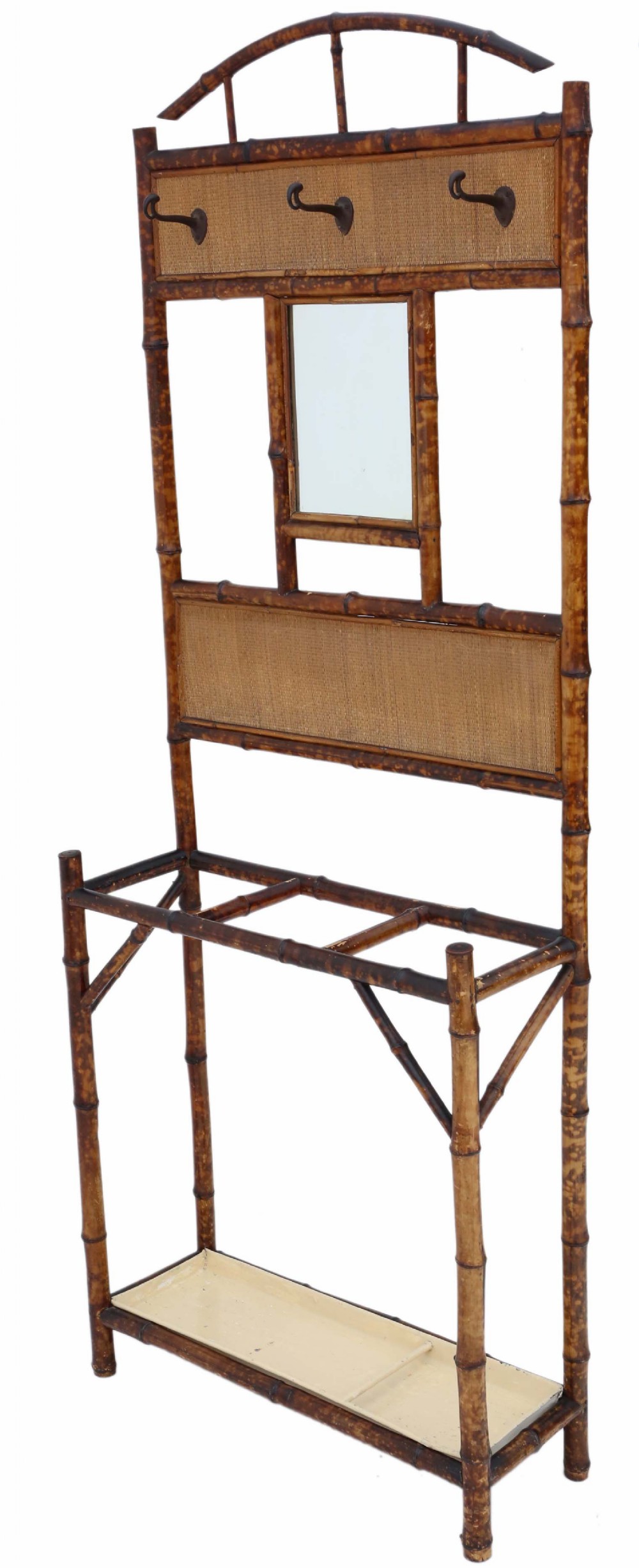 Victorian bamboo hall stand