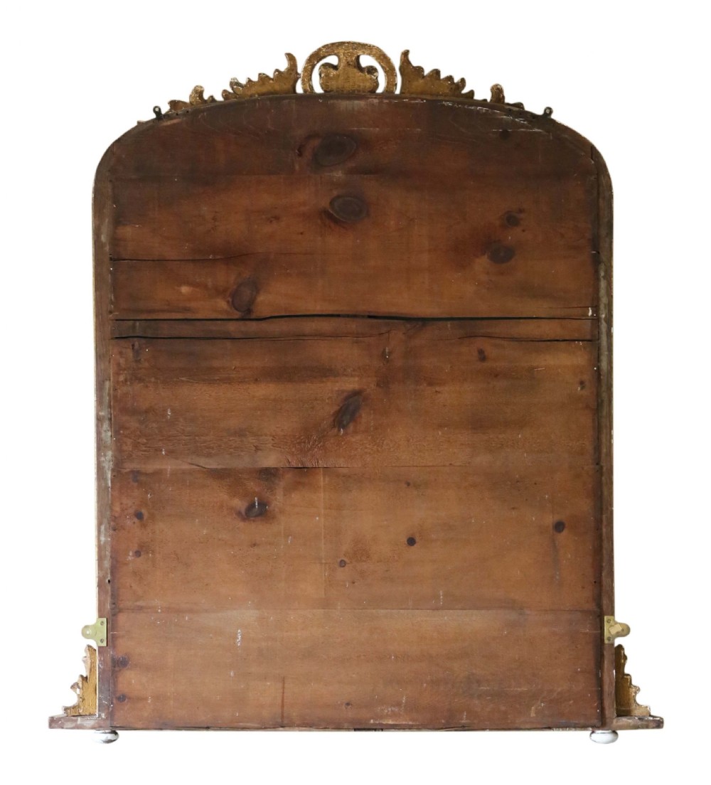 Victorian gilt wall mirror View VII