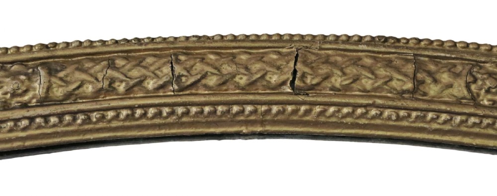 Victorian gilt wall mirror View IV
