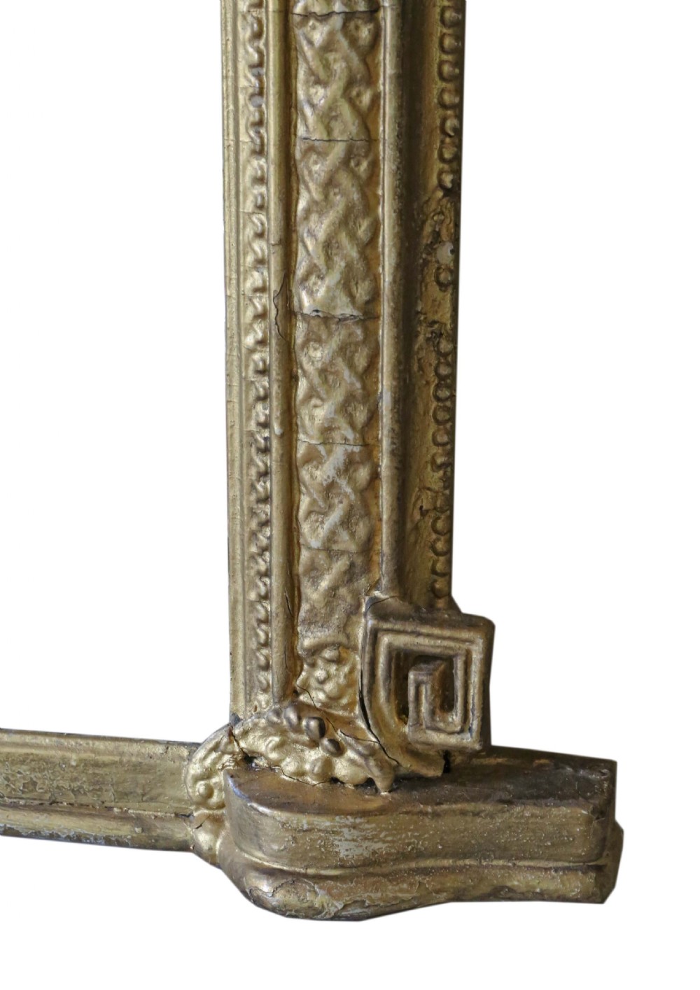 Victorian gilt wall mirror View V