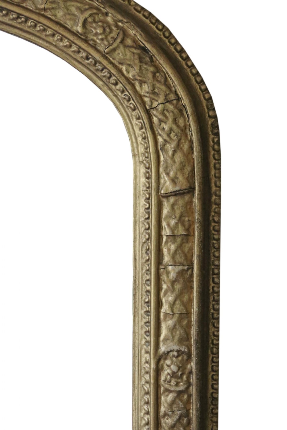Victorian gilt wall mirror View VI