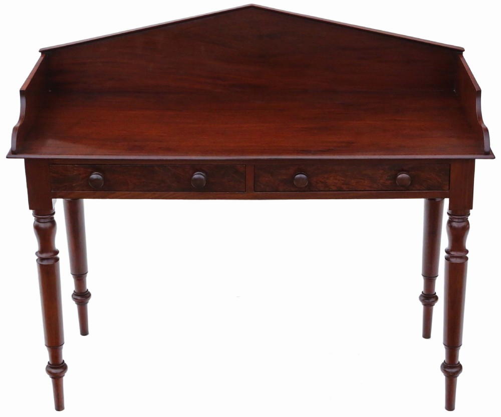 William IV mahogany desk