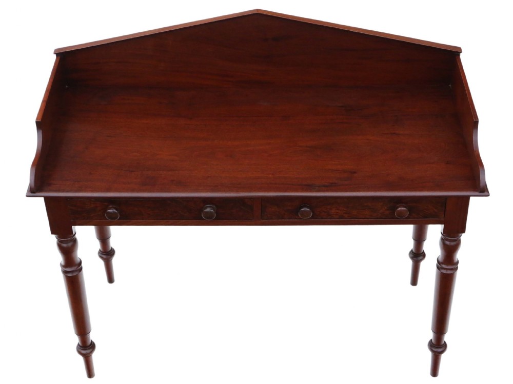 William IV mahogany desk View II