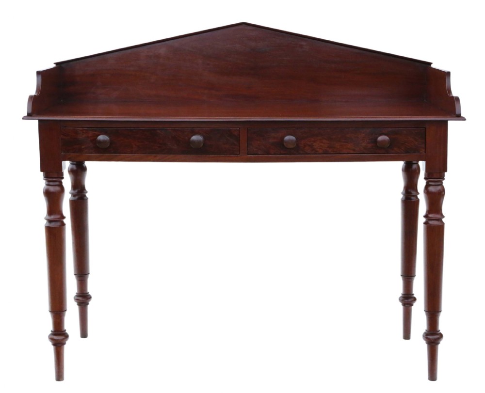 William IV mahogany desk View III