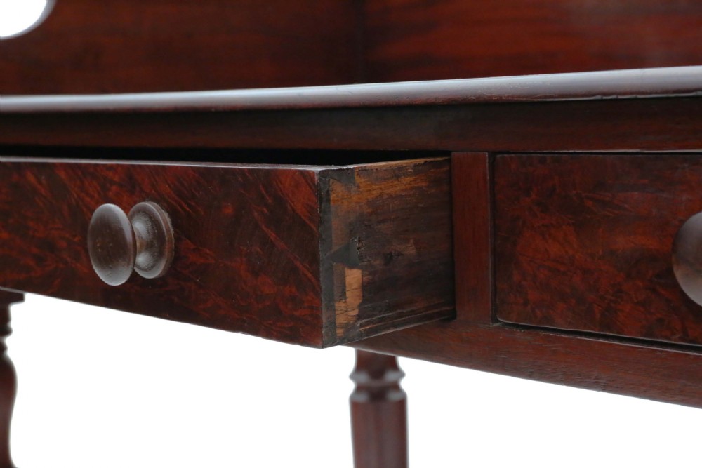 William IV mahogany desk View VI