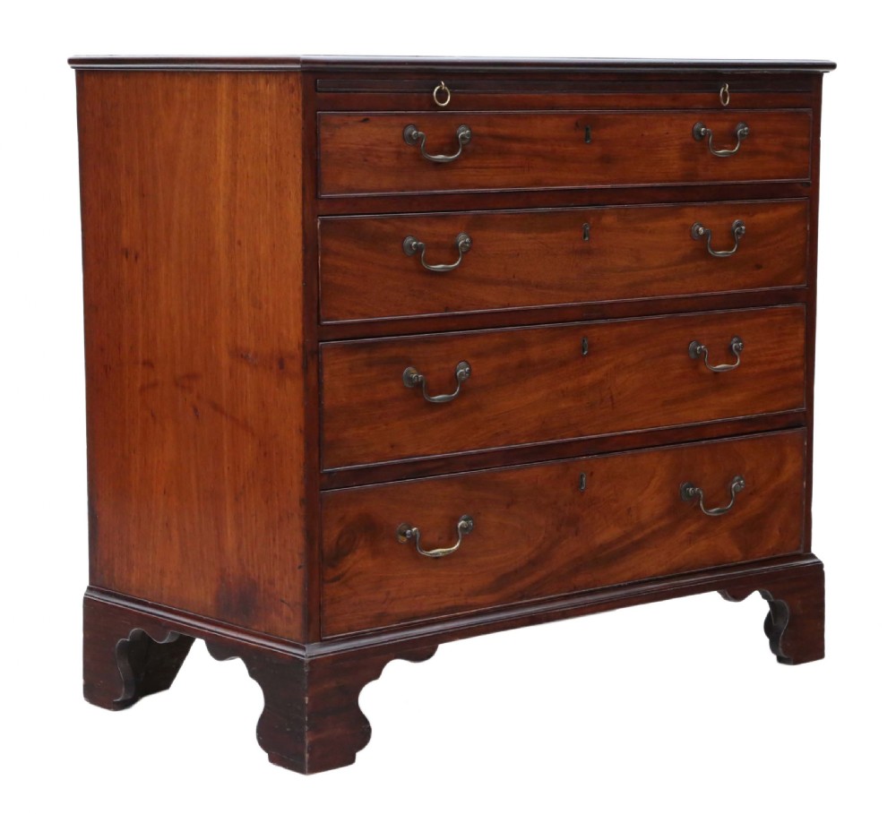 Georgian mahogany chest of drawers View XI