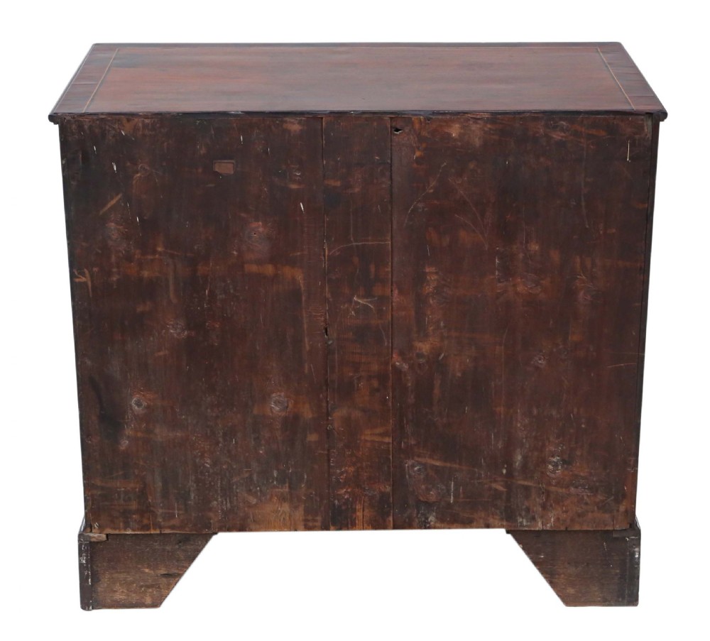Georgian mahogany chest of drawers View XII
