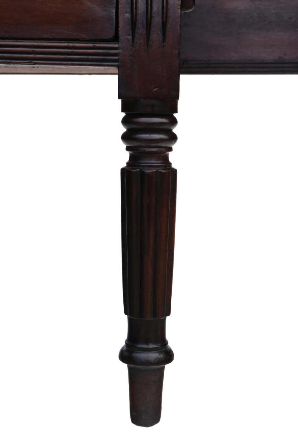 Regency flame mahogany chiffonier sideboard  View V