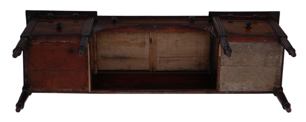 Regency flame mahogany chiffonier sideboard  View IX