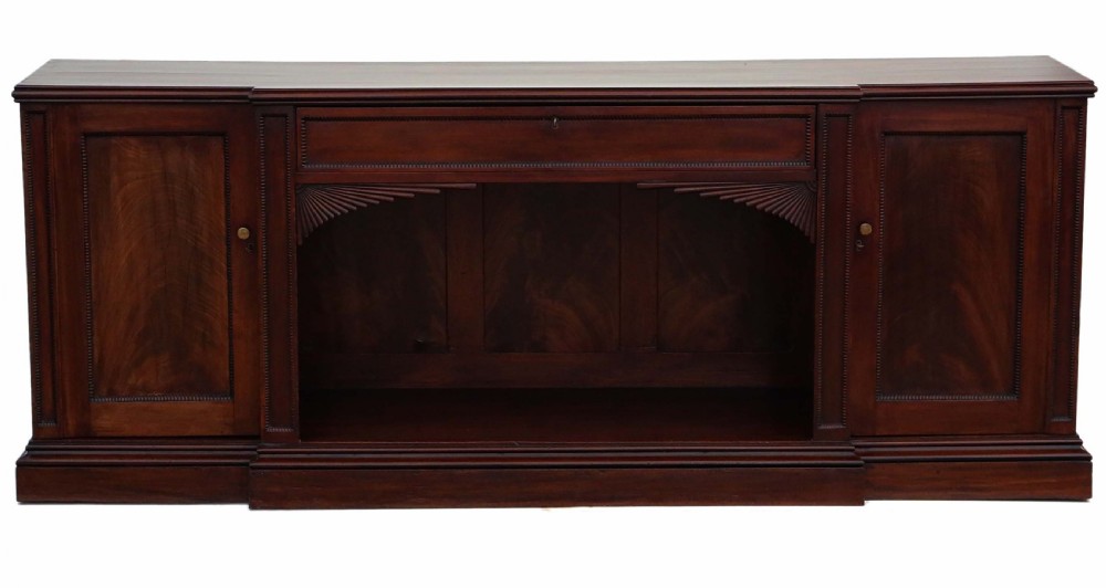 Regency flame mahogany chiffonier